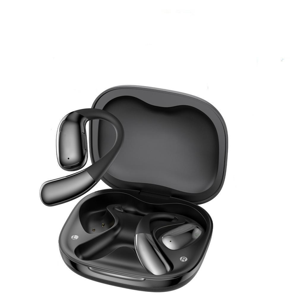 XO G37 Leather Pattern Charging Compartment Al Translate OWS Headset - imagine 2