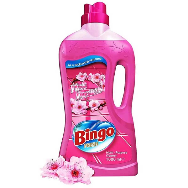 Solutie de podea BINGO Fresh Pink Dreams, lichid, 1 L