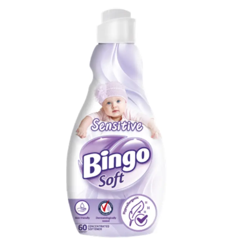 Balsam de rufe BINGO Soft Sensitive, 1440 ml