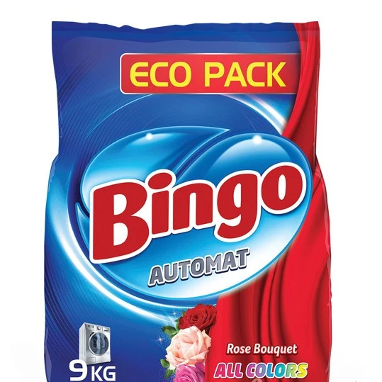 22106939__2__jpg-2.webp Detergent pudră uscat BINGO All Colors Rose, pentru rufe colorate, spalare automata, 9 kg
