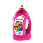 Gel de rufe FAMILY Color, lichid, pentru rufe colorate, spalare automata, 4 l
