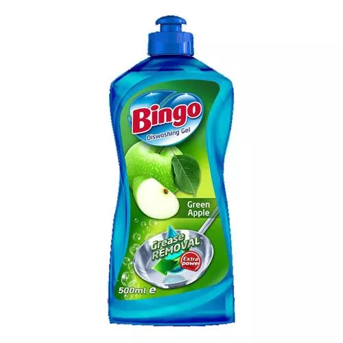 Gel pentru vesela BINGO, Mar verde, 400 ml