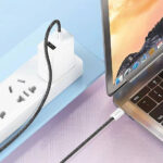 Hoco X104 Source 60W charging data cable Type-C to Type-C(L=1M) - imagine 2