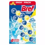 Sapun pentru wc BREF Power Active, Lemon-Ocean, 50 gr, 4 buc