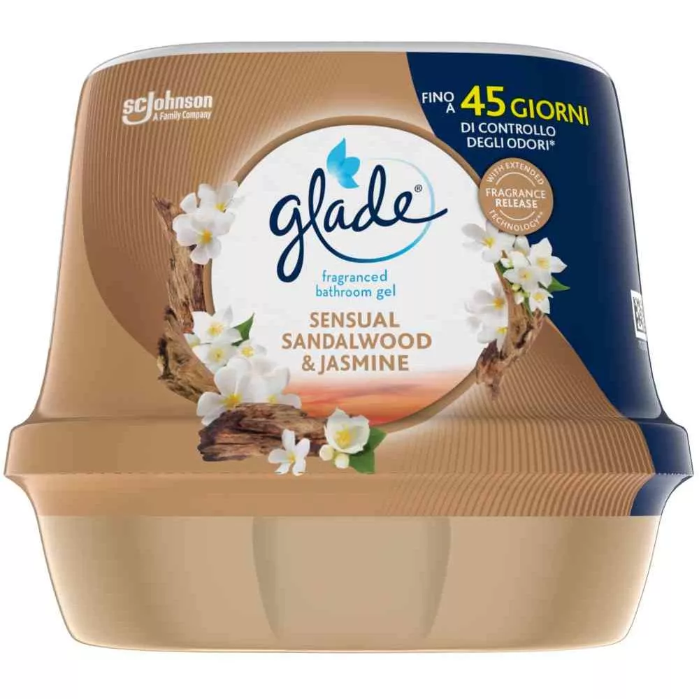 Odorizant Gel GLADE SENSUAL SANDW&JASM 180 gr