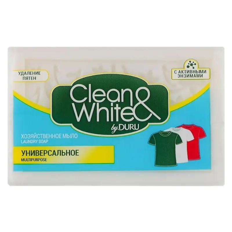 Sapun de rufe DURU CLEAN & WHITE Multipurpose, 120 g