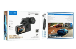HOCO DI63 Universe three-screen simultaneous display driving recorder(wifi version) - imagine 3