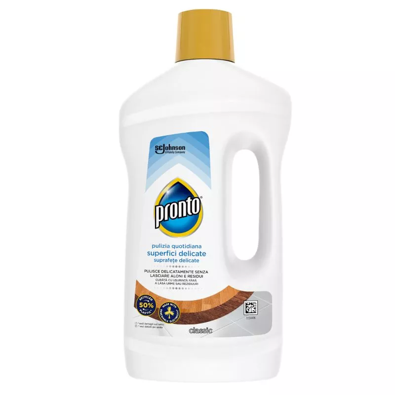 Solutie de curatat podeaua PRONTO suprafete delicate, concentrat, 750 ml