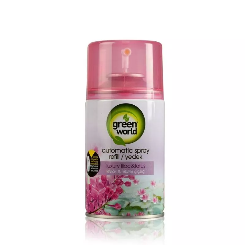 Odorizant rezerva GREEN WORLD Lililac/Lotus, 250 ml