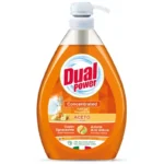 Gel pentru spalat vase ​DUAL POWER, otet, cu dozator, 1 L
