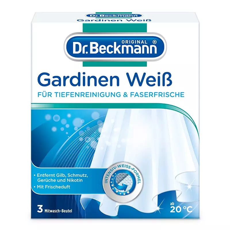 Inalbitor Dr. Beckmann pentru perdele si draperii 3x40