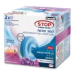 Rezerva pentru absorbant umiditate CERESIT Aero360 Lavanda, 450 g, 2 buc