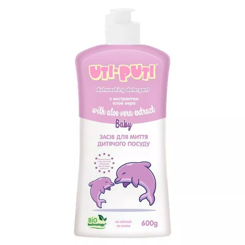 Gel pentru vesela UTI-PUTI Aloe, 600 ml