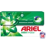 Capsule de spălat ARIEL Mountain Spring, 38 spalari
