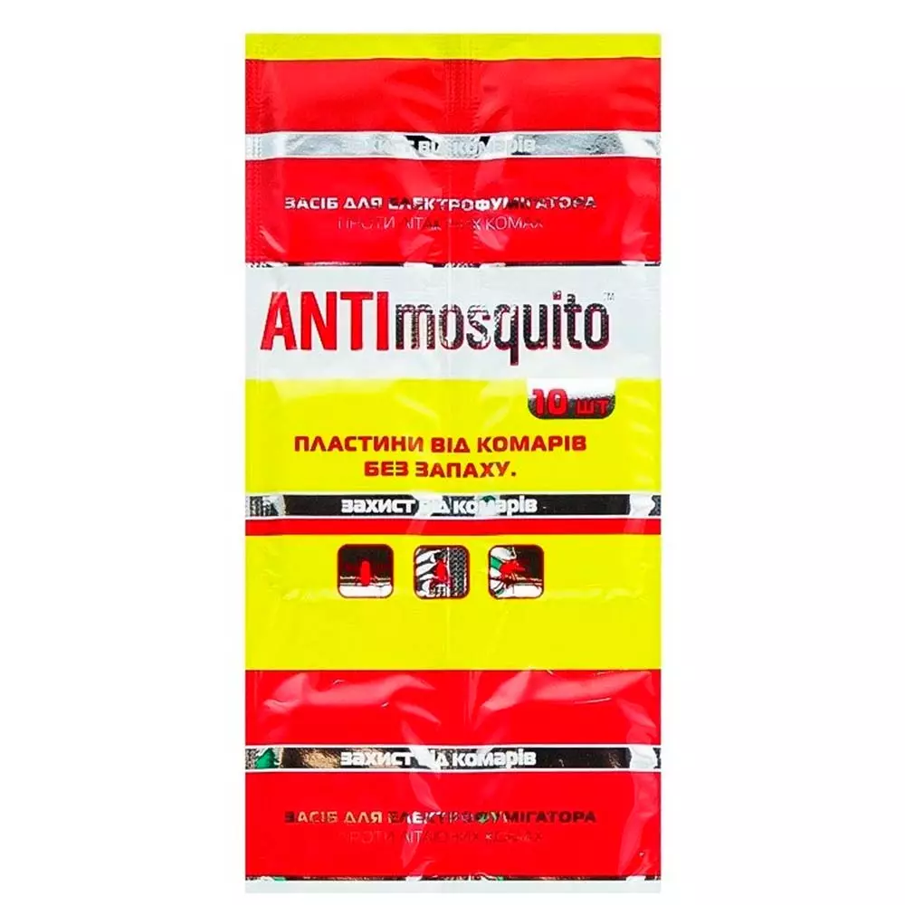 Plastine anti-tintari ANTIMOSQUITO, 10 buc
