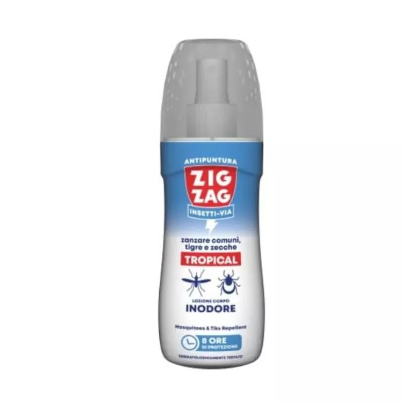 Spray repelent Zig Zag contra tintari, capuse, fara parfum, 100 ml