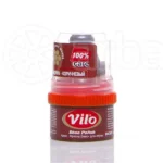 Vopsea-luciu cu ceara VILO in borcan cu bureta, cafenie, 60 ml