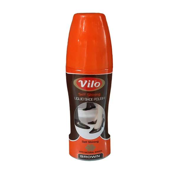 Vopsea lichida VILO cu ceara, cafeniu, 80 ml