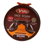 Crema pentru pantofi VILO cafenie, 50 ml