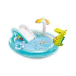 Centrul de joc gonflabil INTEX Crocodil, 201x170x84 cm, 2+ - imagine 2