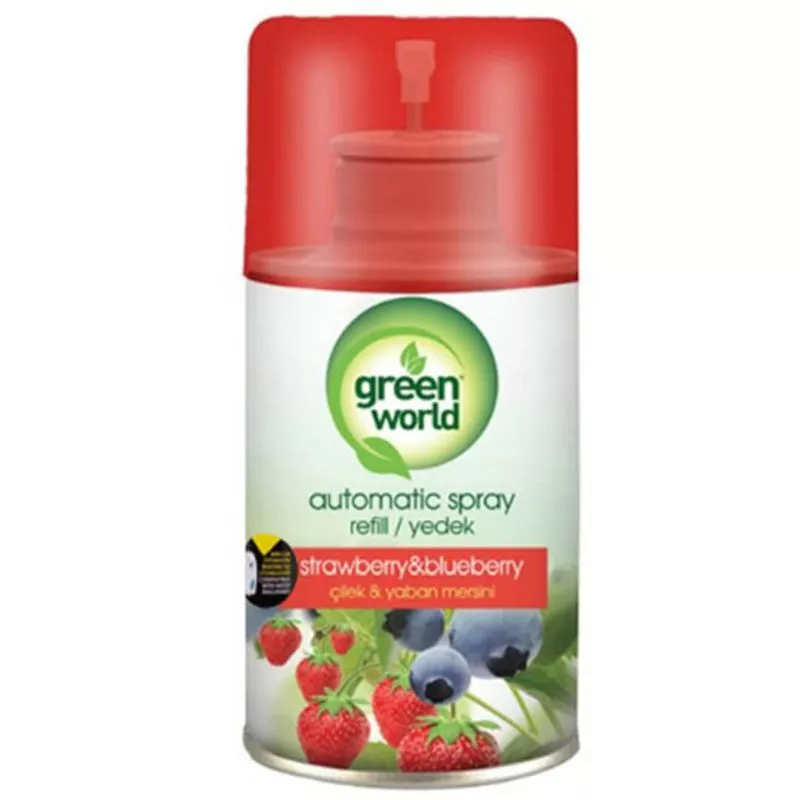 Odorizant rezerva GREEN WORLD Strawberry/blueberry, 250 ml