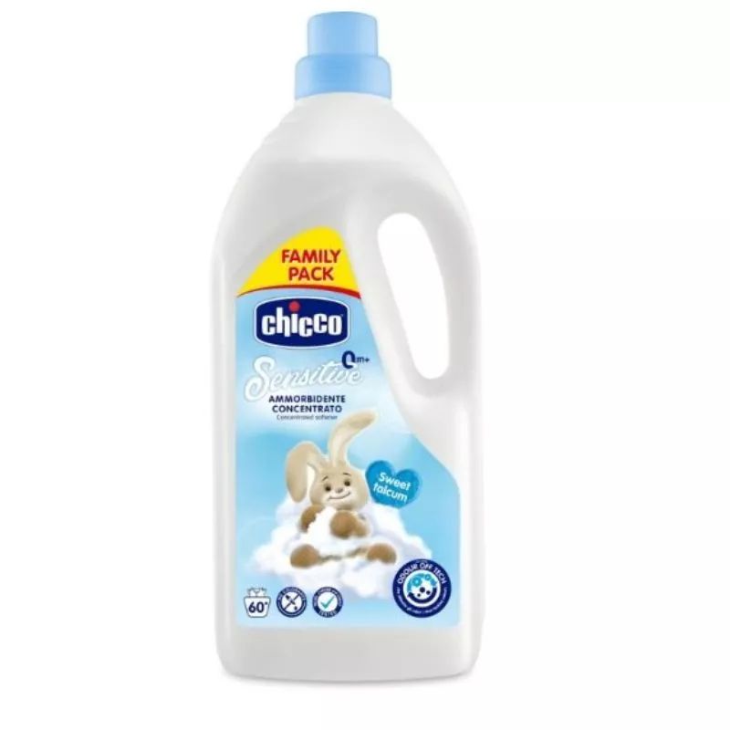 Balsam pentru rufe copii CHICCO Sweet Talcum, 0+, 1,5 l