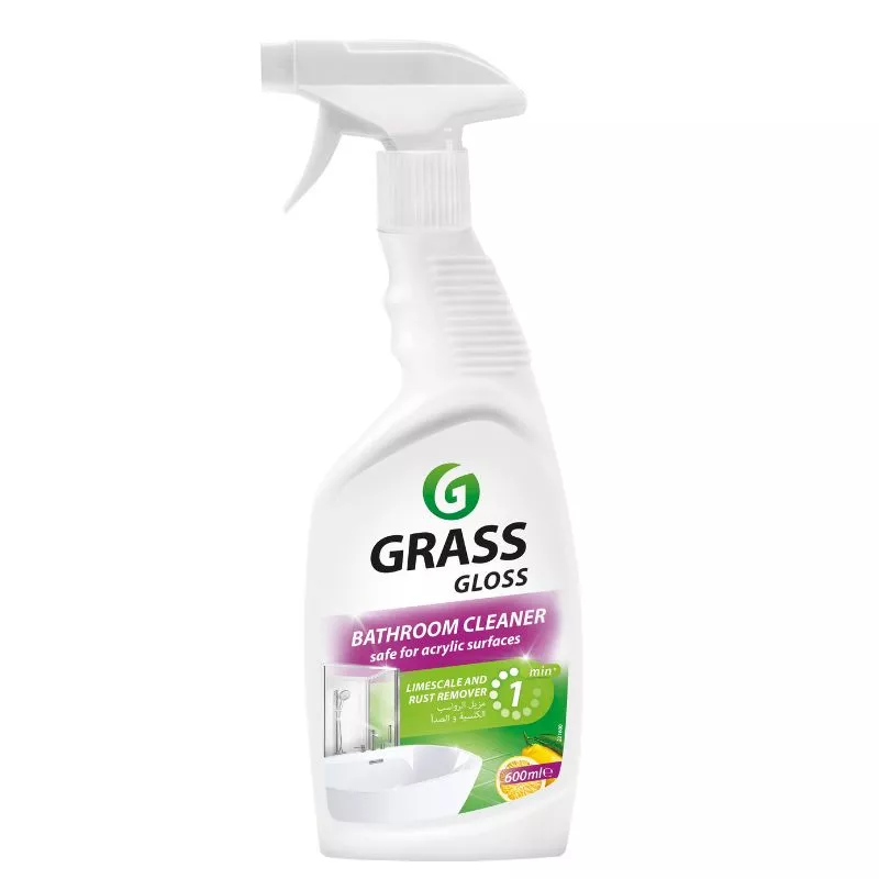Solutie de curatat pentru baie GRASS Gloss, spray, 600 ml
