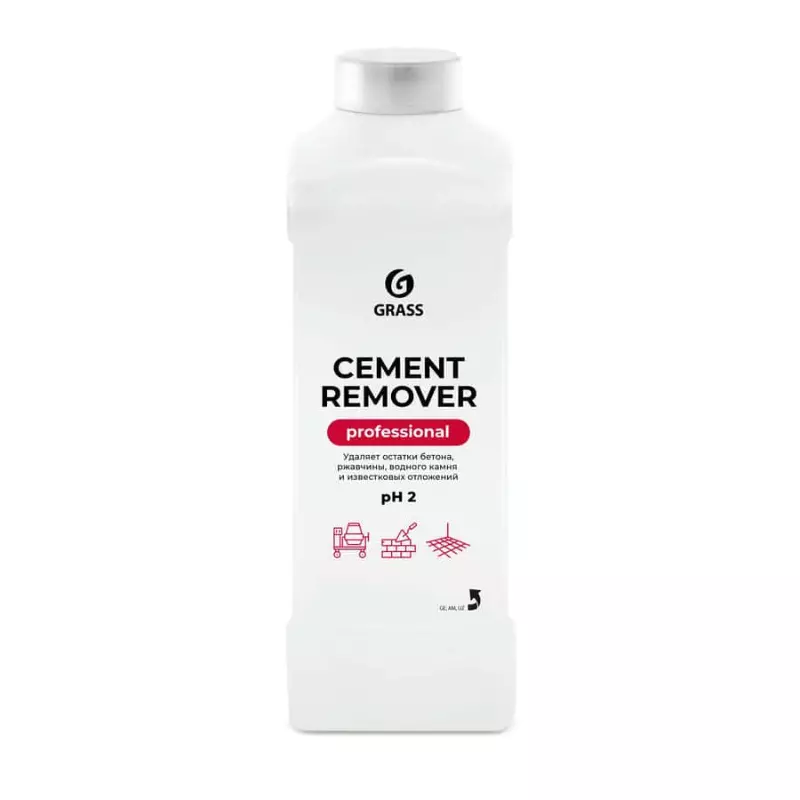 Agent de curatare dupa reparatie GRASS PROF Cement Remover, 1000 ml