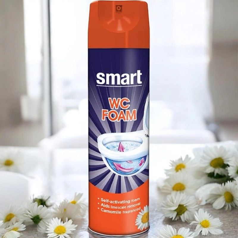 Spuma pentru curatare wc SMART Active Cleaner Musetel, 600ml