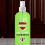 Spray de protectie contra tantarilor si musculitelor ECCO, cu uleiuri naturale, 100 ml