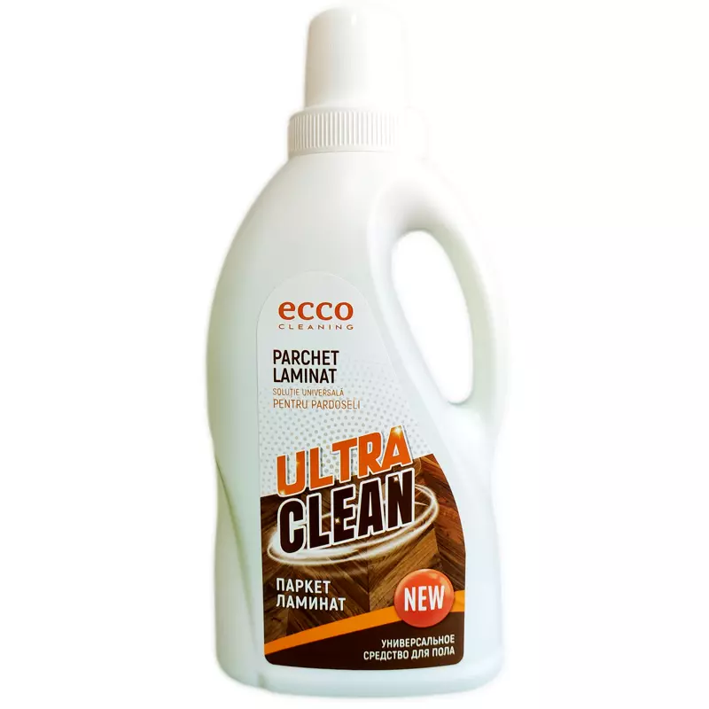 Solutie pentru pardoseli ULTRA CLEAN Universala, pentru parchet si laminat, 1 l