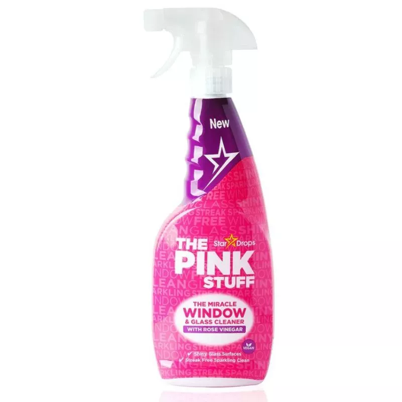 Detergent THE PINK STUFF pentru curatarea geamurilor, 750 ml