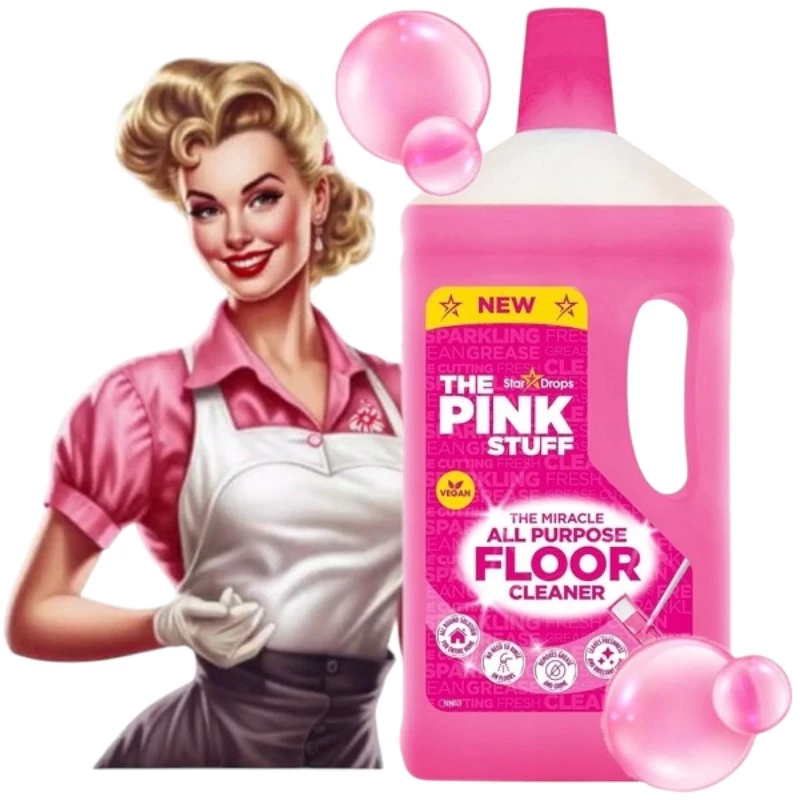 Detergent universal THE PINK STUFF pentru curatarea podelelor, 1 l