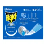 Aparat electric RAID impotriva tantarilor, +10 pastile laminate