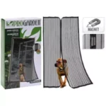Plasa-draperie contra insectelor ProGarden, 9 magnete, 2 modele, 50 x 220 cm, 2 buc