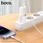 Hoco AC16 Veloz smart socket(EU/GER) - imagine 3