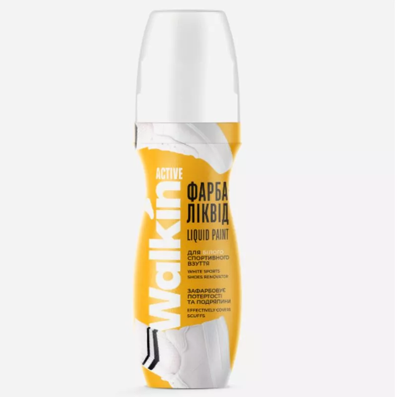 Vopsea lichida WALKIN Sport pentru pantofi sport albi, 75 ml