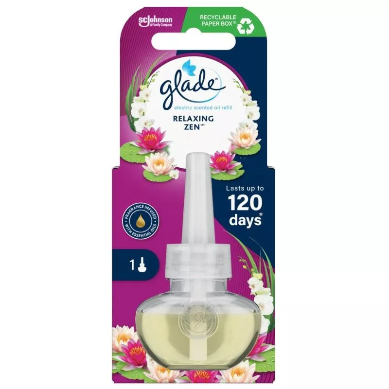 Rezerva odorizant aer GLADE Relaxing Zen, 20 ml