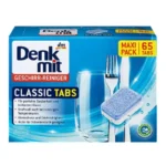 Tablete pentru masina de spalat vase DENKMIT Spulmaschinen-Tabs Classic, 65 buc