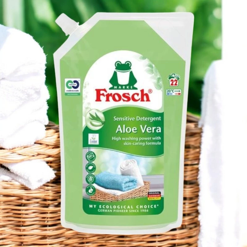 Gel de rufe FROSCH universal Aloe Vera, 1,5 L
