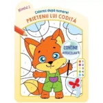 Colorez dupa numere. Prietenii lui Codita