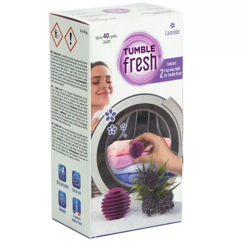 Bilute pentru masina de uscat Tumble Fresh cu miros de Lavanda