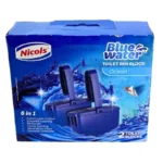 Odorizant pentru veceu Nicols WC Blue Water, 2 x 40 g