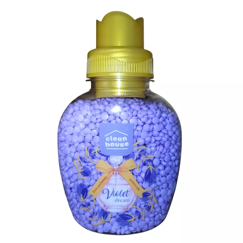 Granule parfumate pentru rufe CLEAN HOUSE Violet, 150 g