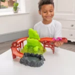 Set de joaca TEAMSTERZ, pista cu crocodil si masinuta schimbatoare de culoare - imagine 6