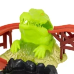 Set de joaca TEAMSTERZ, pista cu crocodil si masinuta schimbatoare de culoare - imagine 4