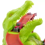 Set de joaca TEAMSTERZ, pista cu crocodil si masinuta schimbatoare de culoare - imagine 3