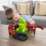 Set de joaca TEAMSTERZ, pista cu crocodil si masinuta schimbatoare de culoare - imagine 7