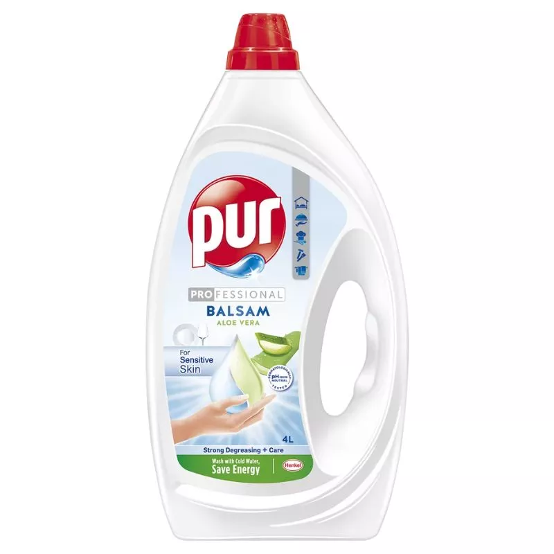 Detergent vase PUR Balsam Aloe Vera, 4 l