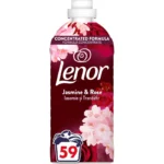 Balsam de rufe LENOR Parfum Jasmine & Rose, 59 spalari, 1239 ml